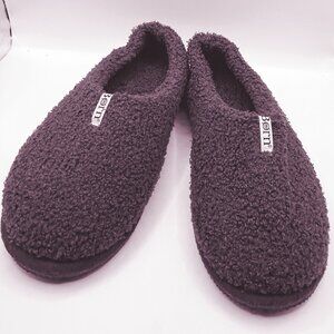 BORN Purple Fleece Slip-On Slippers! 7-8 M